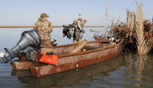 Right Jacket for boat hunting